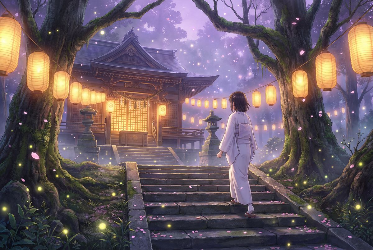 溏心vlog神社祈愿视频
